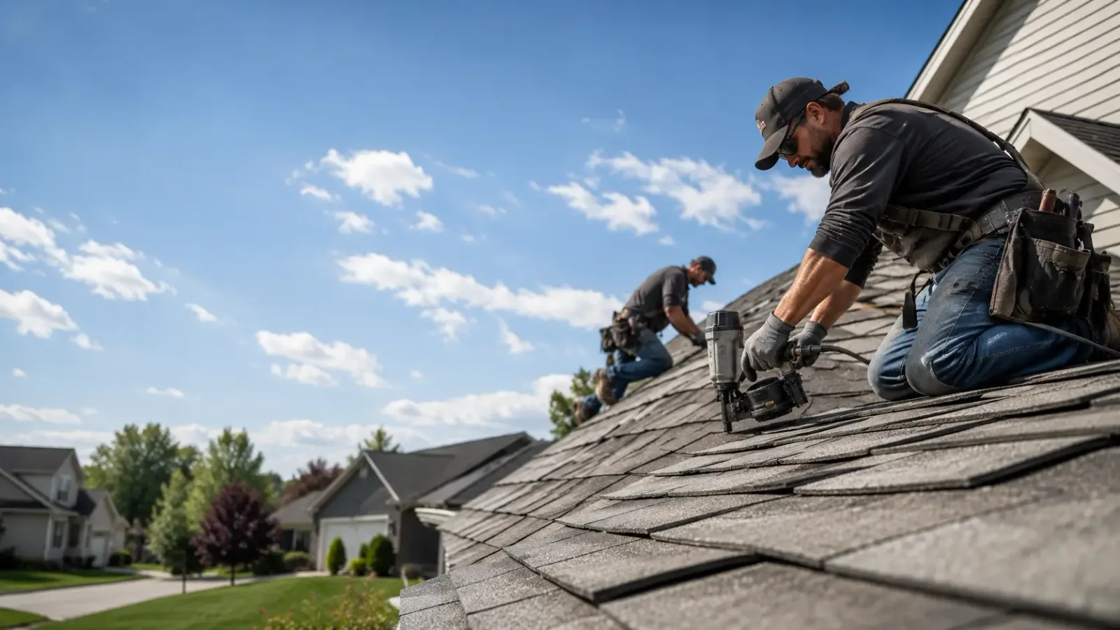 Storm Damage Roof Repair in Wheatland, PA near me